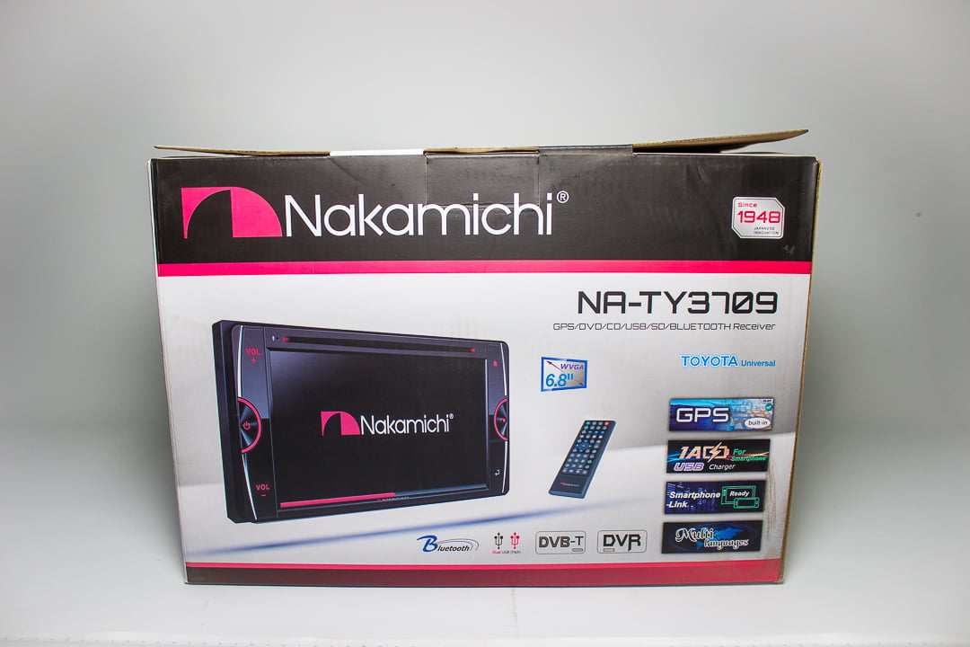 Radio Nakamichi NATY3709 – DVD Doble Din BT USD
