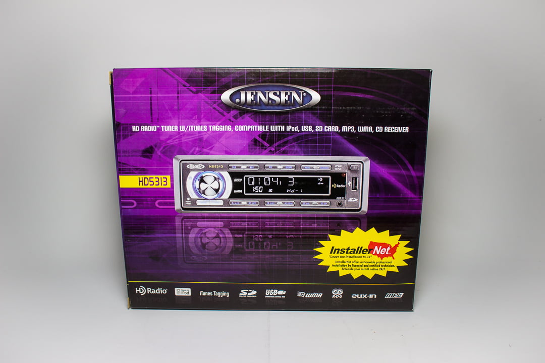 Radio CD HD5313 MP3 USB motoriza | Jensen